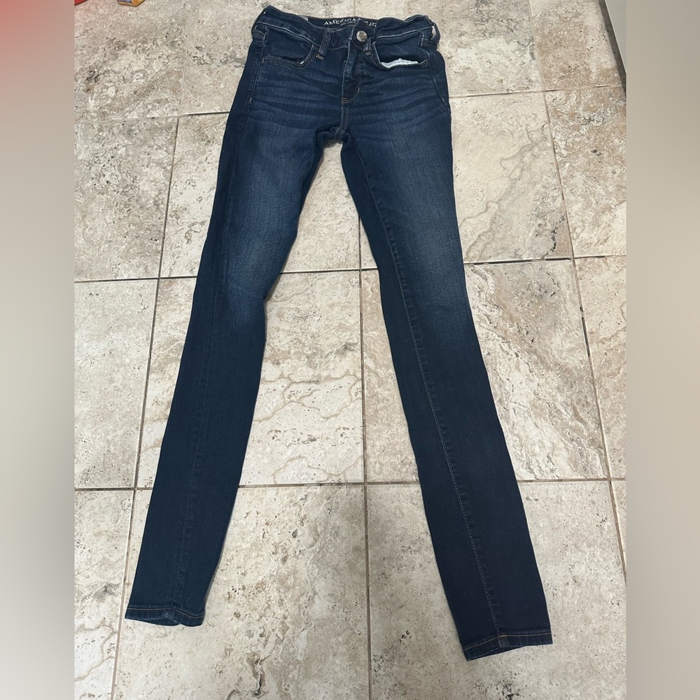 American Eagle Long Stretch Jegging Jeans Size 4